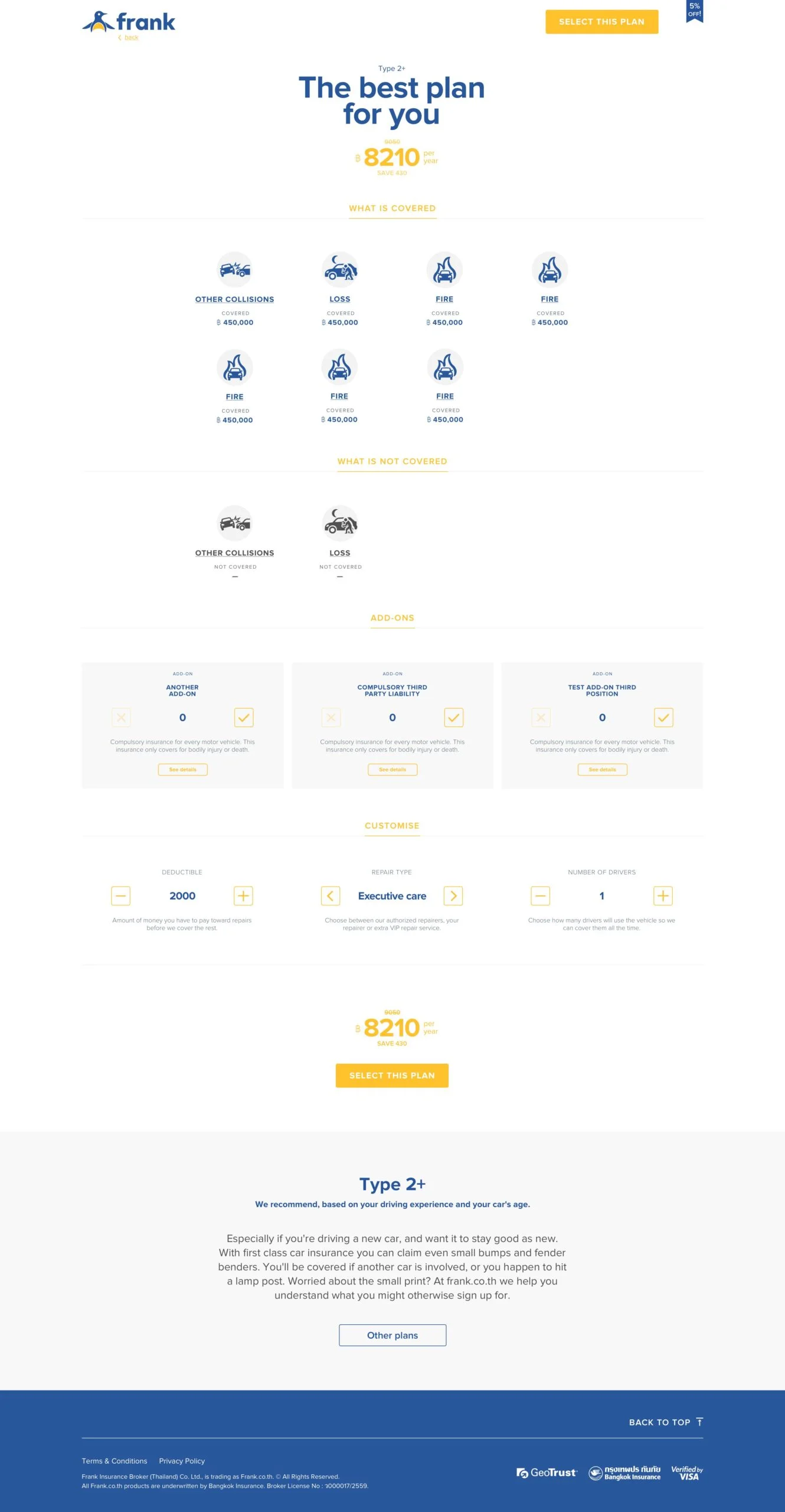 The new refreshed homepage.