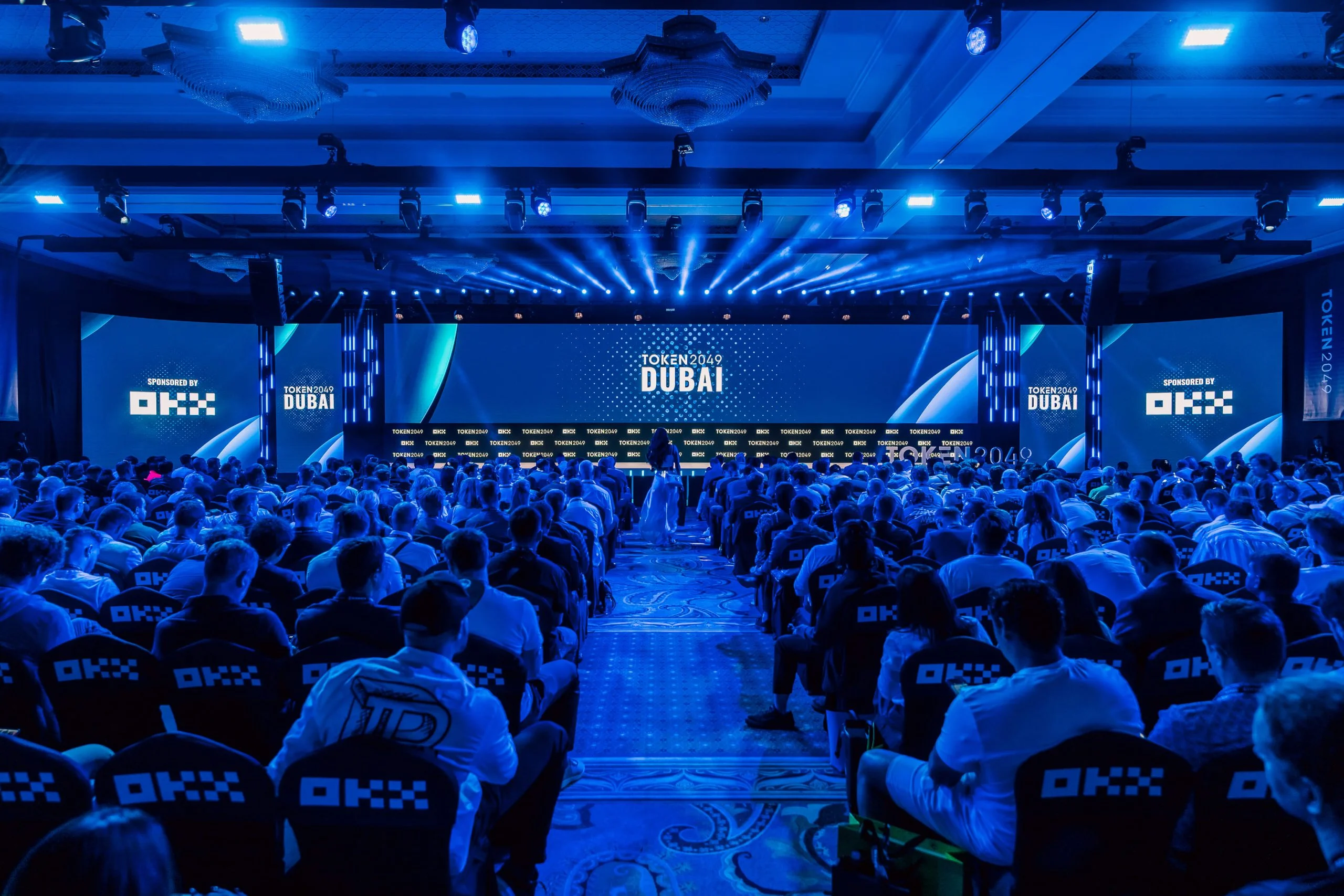 Main stage at TOKEN2049.