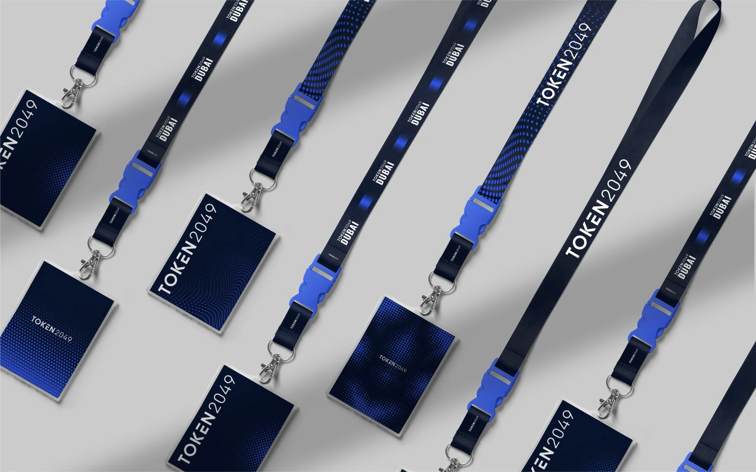 Badges, lanyards and merch study.